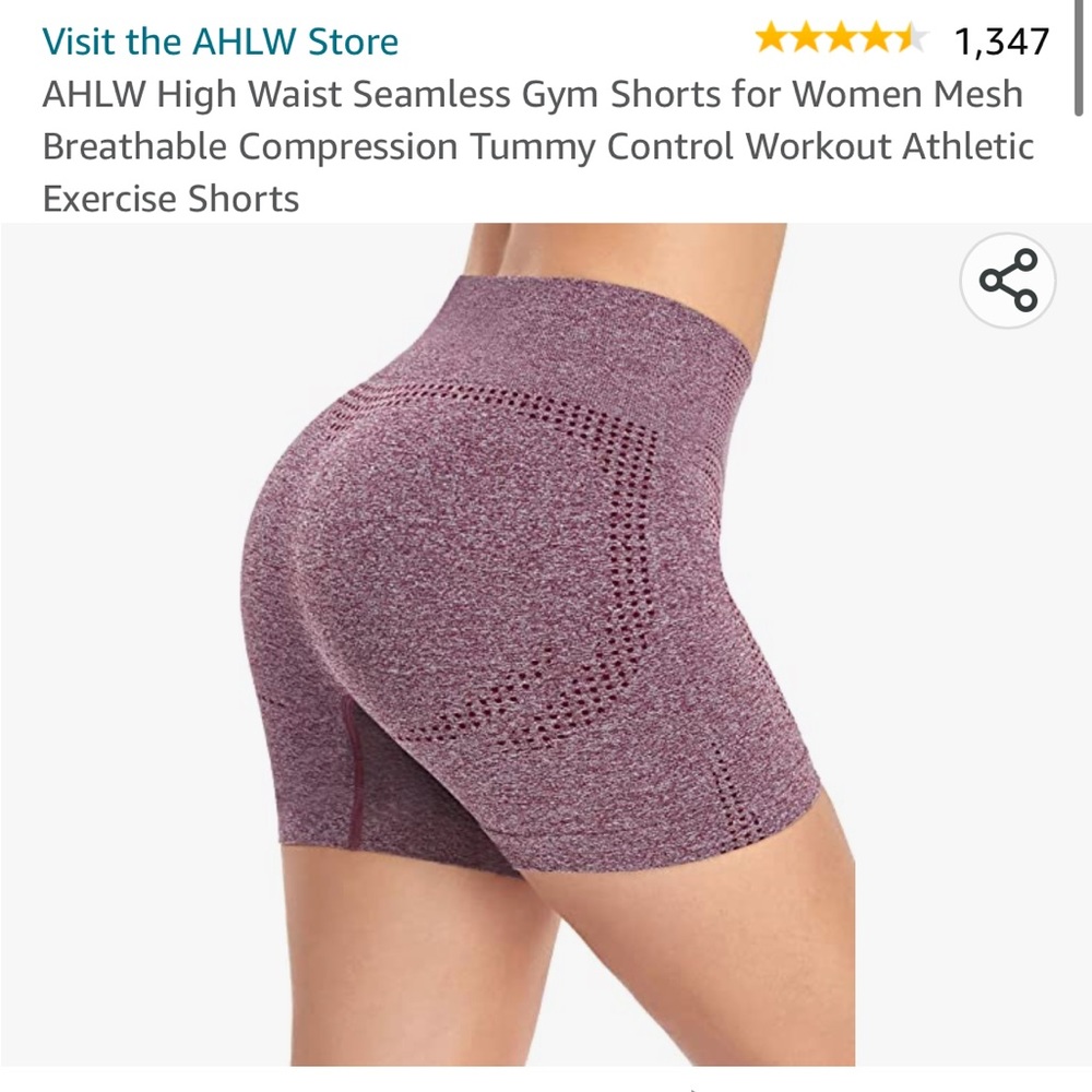 Amazon AHLW gym shorts